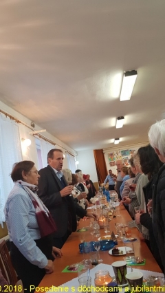 2018 - Posedenie s dôchodcami a jubilantmi