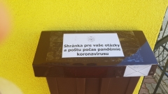 Poštová schránka OcÚ