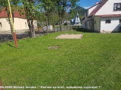 2020 - Detské ihrisko - Poďme sa hrať, nebudeme vystrájať !