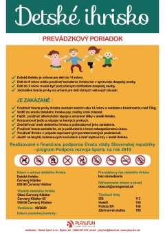 2020 - Detské ihrisko Športové srdce Slovenska