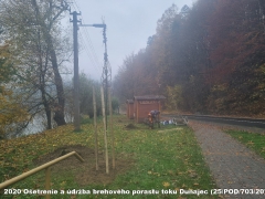 2020 - Ošetrenie a údržba brehového porastu toku Dunajec