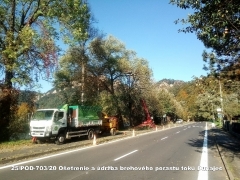 2020 - Ošetrenie a údržba brehového porastu toku Dunajec