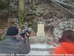 2020 - Obnovenie pietneho miesta v Prielome Dunajca