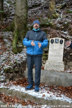 2020 - Obnovenie pietneho miesta v Prielome Dunajca