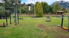 Workoutové ihrisko s doplnkovými fitness prvkami