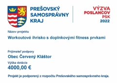 Workoutové ihrisko s doplnkovými fitness prvkami