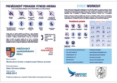 Workoutové ihrisko s doplnkovými fitness prvkami